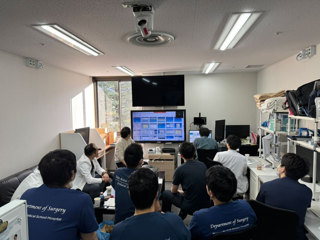 日本医科大学付属病院消化器外科論文抄読会