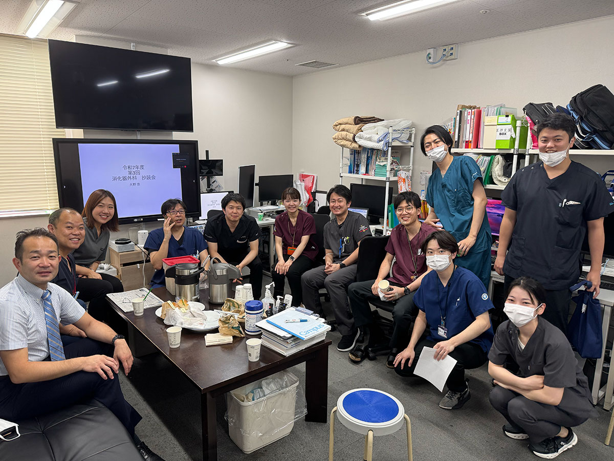日本医科大学付属病院消化器外科論文抄読会