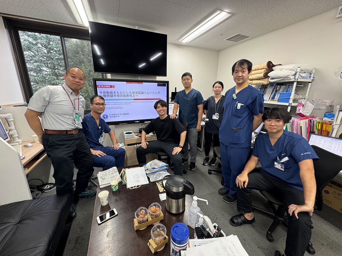 日本医科大学付属病院消化器外科論文抄読会